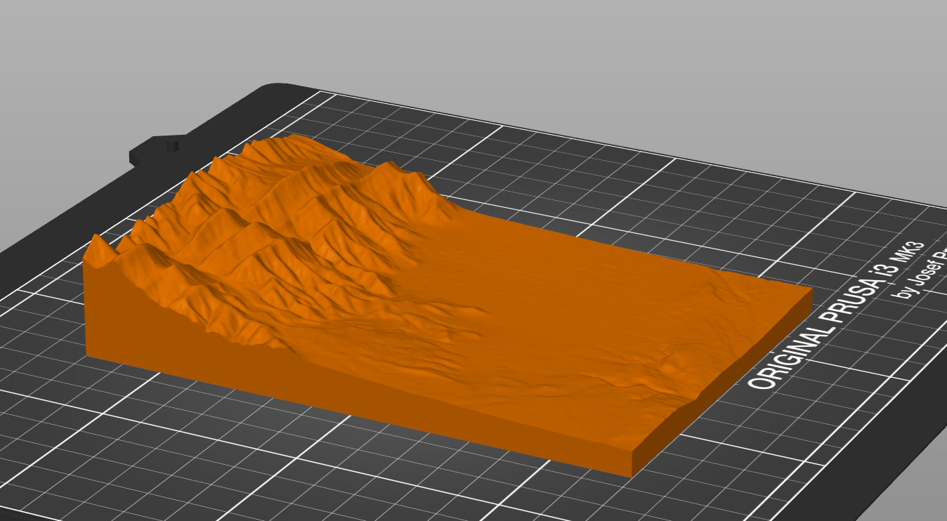 touch terrain map